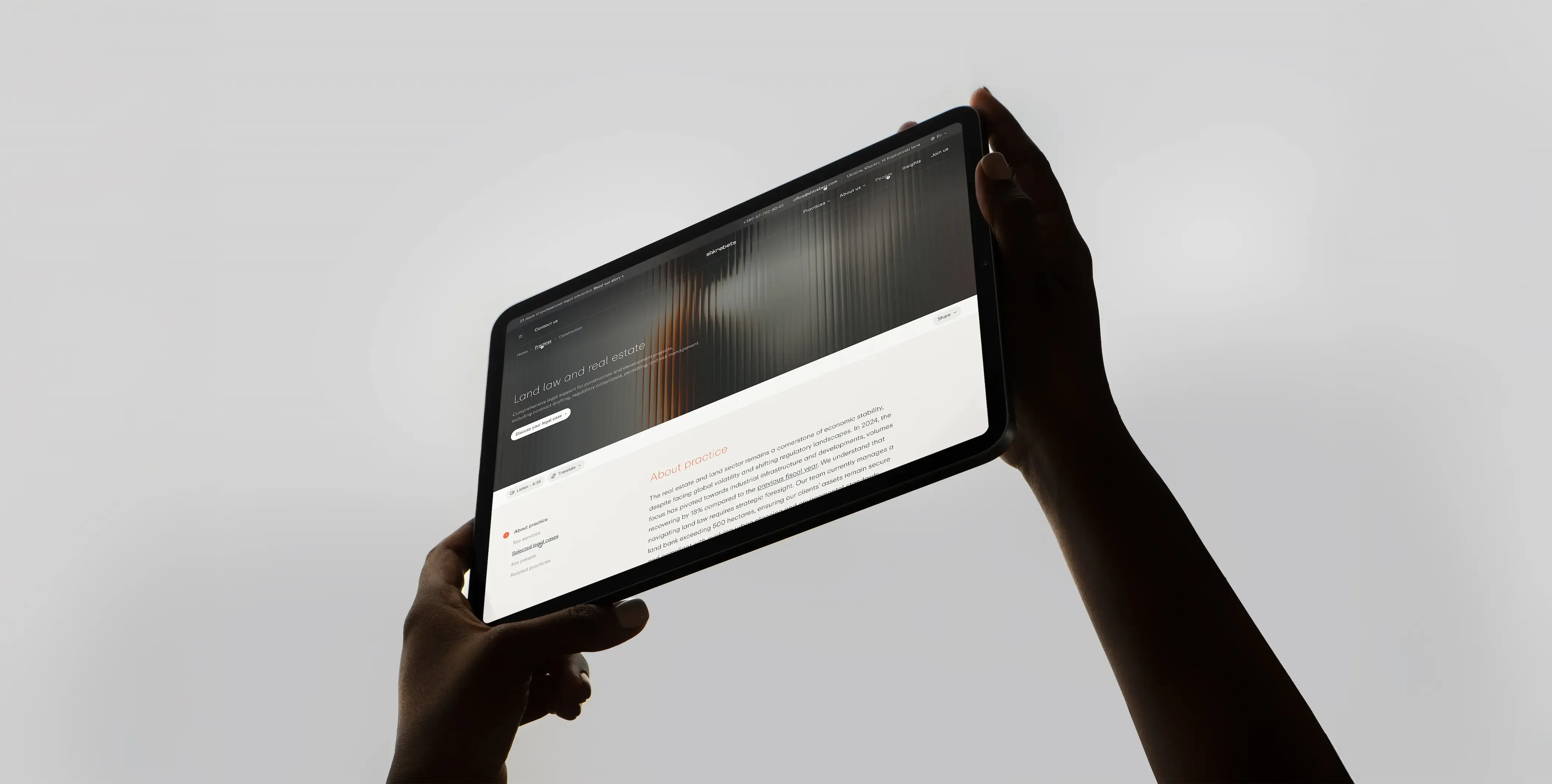 Law firm practice areas: how to structure and present them on the website